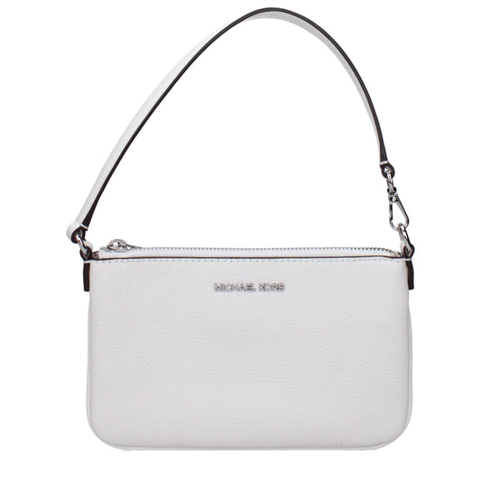Michael Kors White Leather Handbag