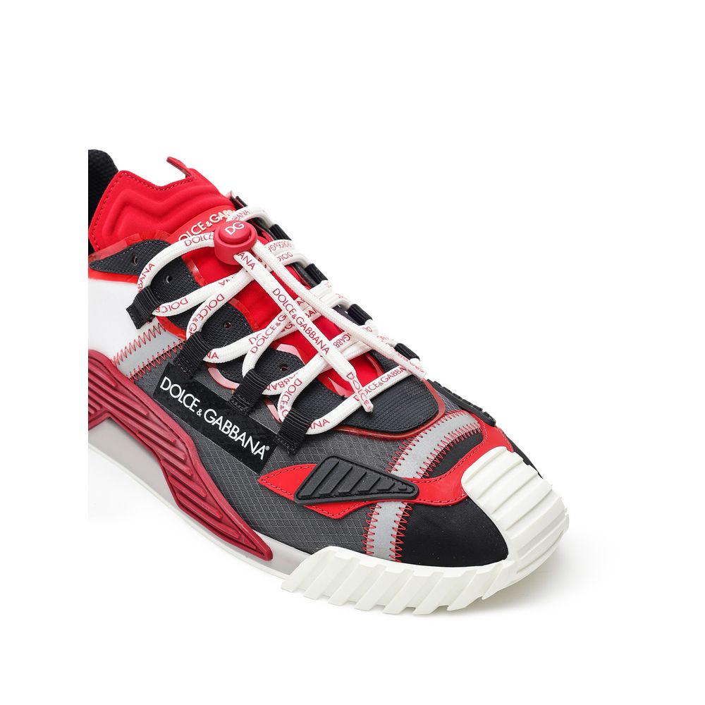 Dolce & Gabbana Black Technical Athletic Sneakers
