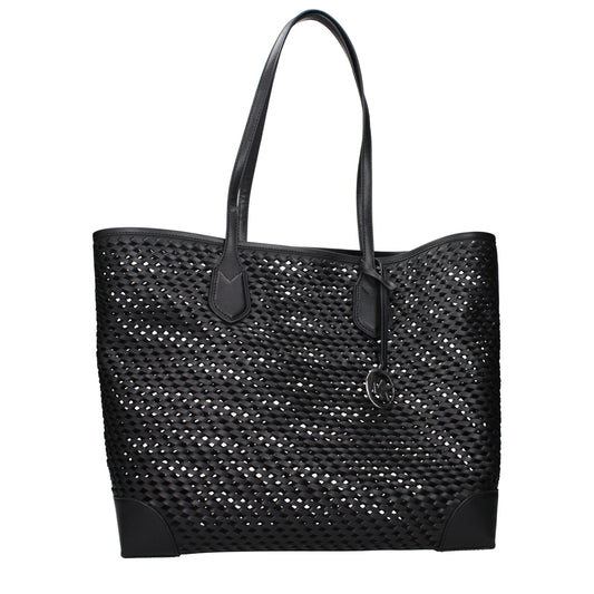 Michael Kors Black Leather Shoulder Bag