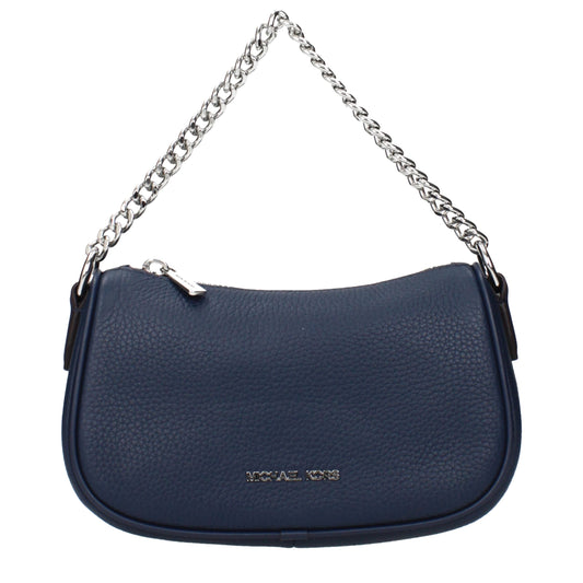 Michael Kors Blue Leather Handbags
