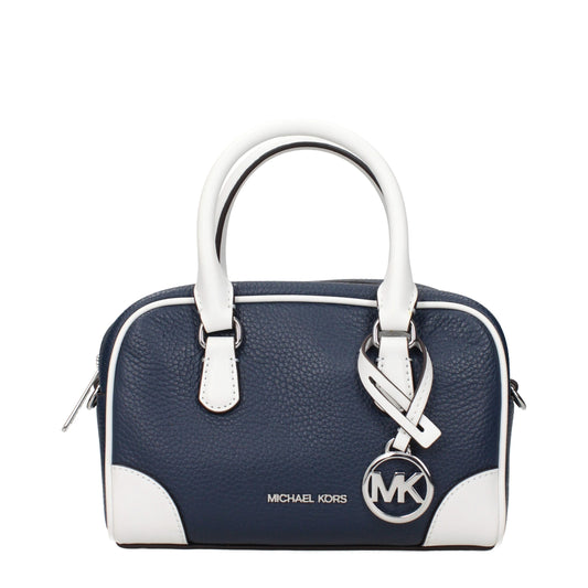 Michael Kors Blue Leather Handbag