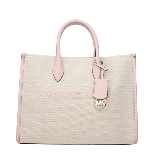 Michael Kors Beige Fabric Handbag