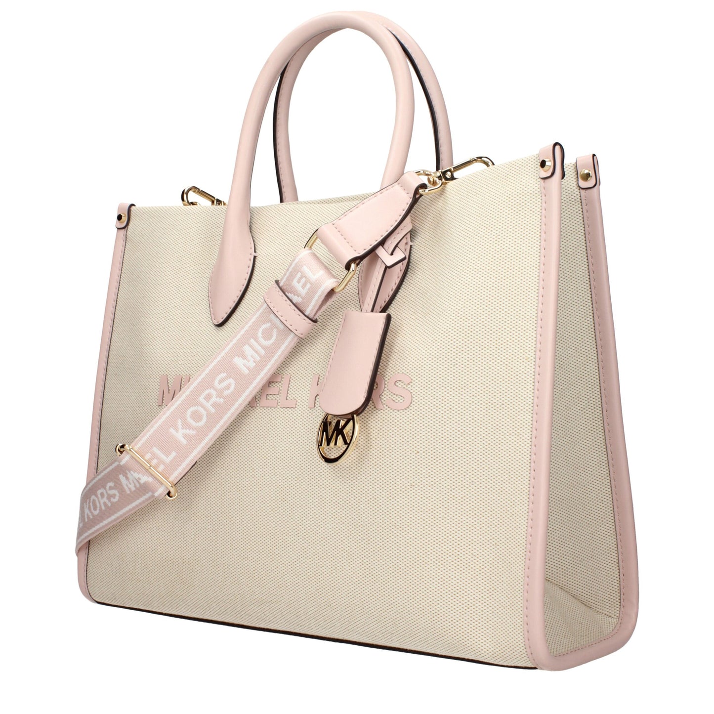 Michael Kors Beige Fabric Handbag