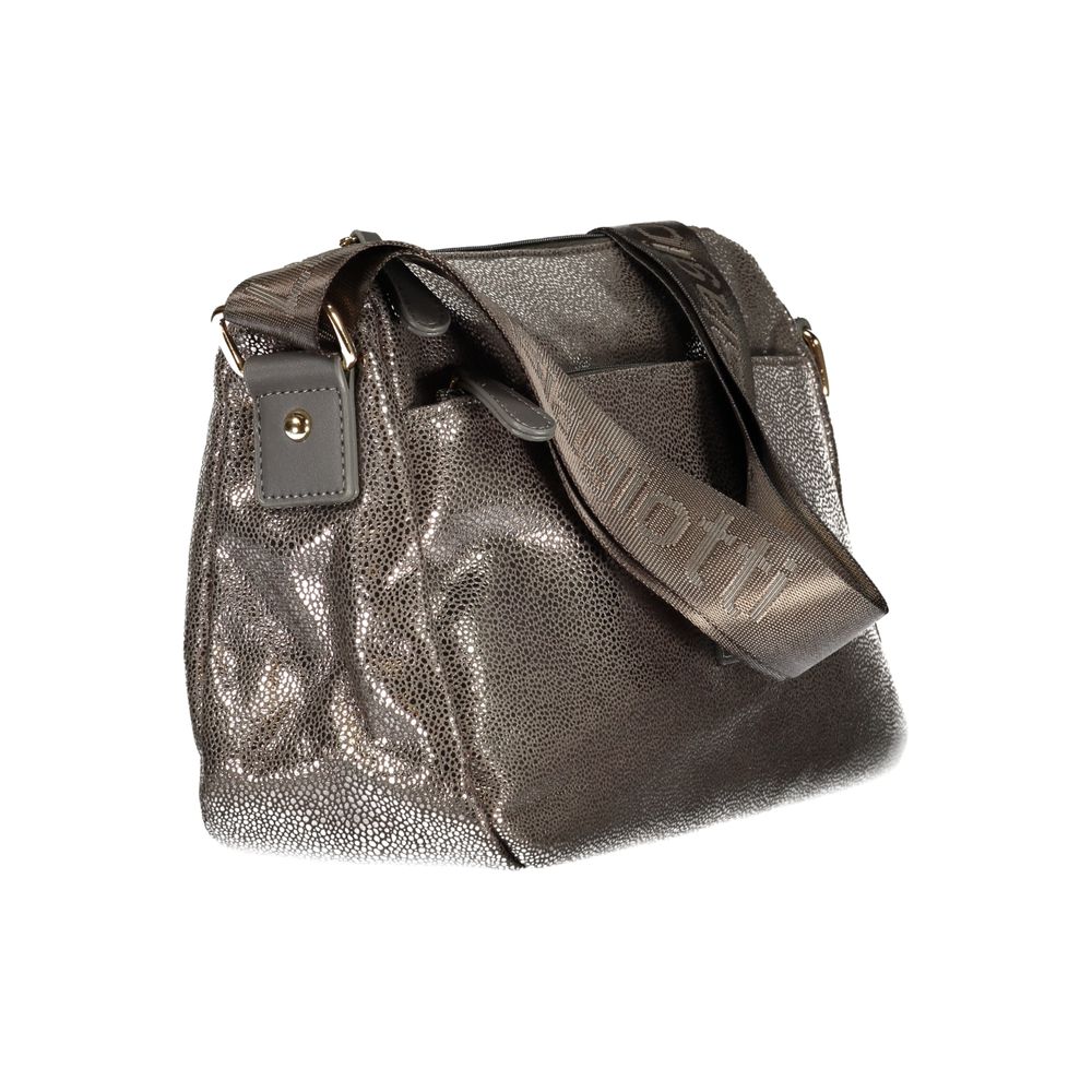 Laura Biagiotti Gray Polyester Women Handbag