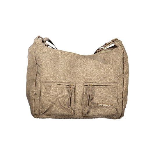 Laura Biagiotti Beige Polyester Women Handbag