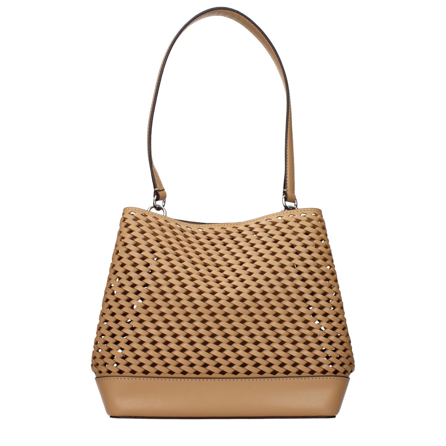 Michael Kors Brown Leather Shoulder Bag