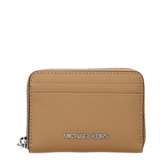 Michael Kors Brown Leather Cardholder
