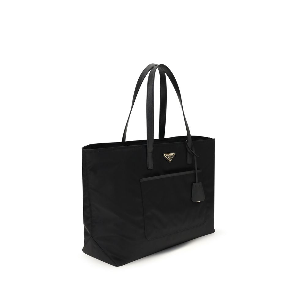 Prada Black Nylon Shoulder Bag