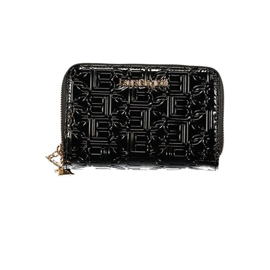 Laura Biagiotti Black Polyethylene Women Wallet