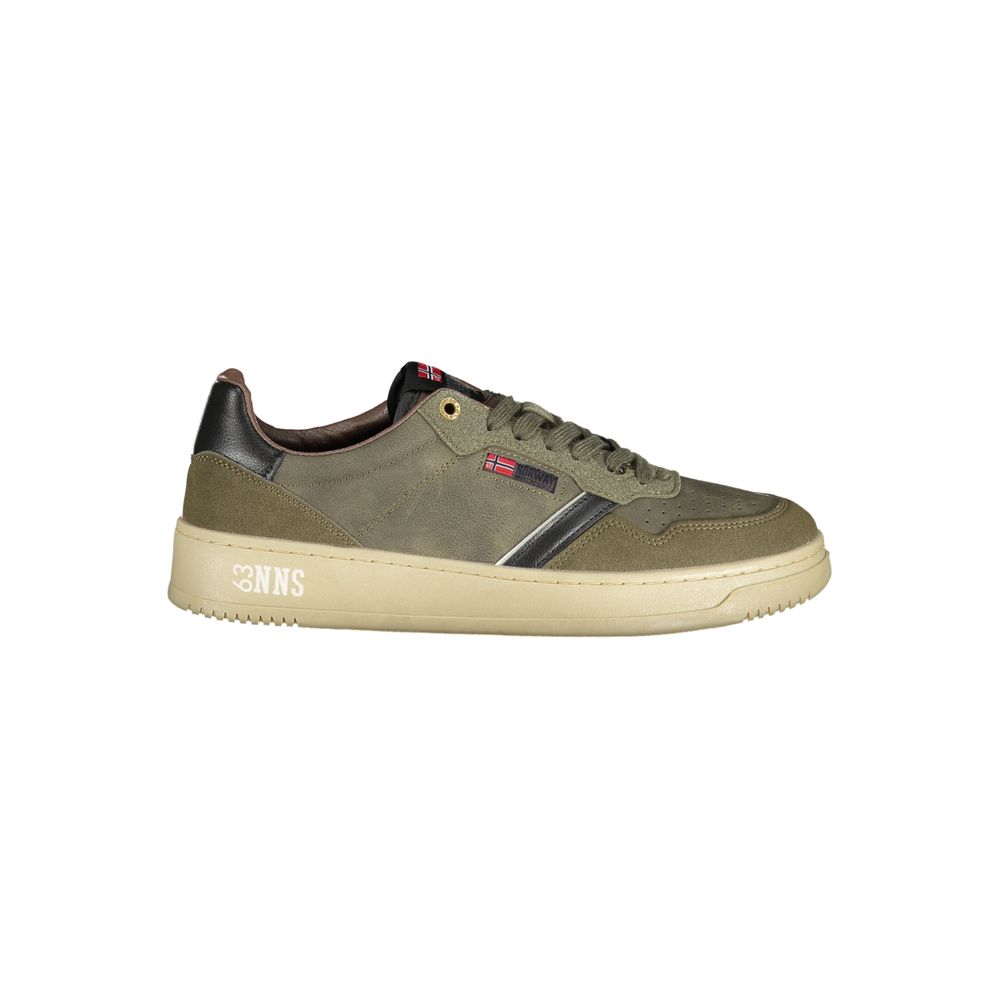 Norway 1963 Green Polyester Men Sneaker