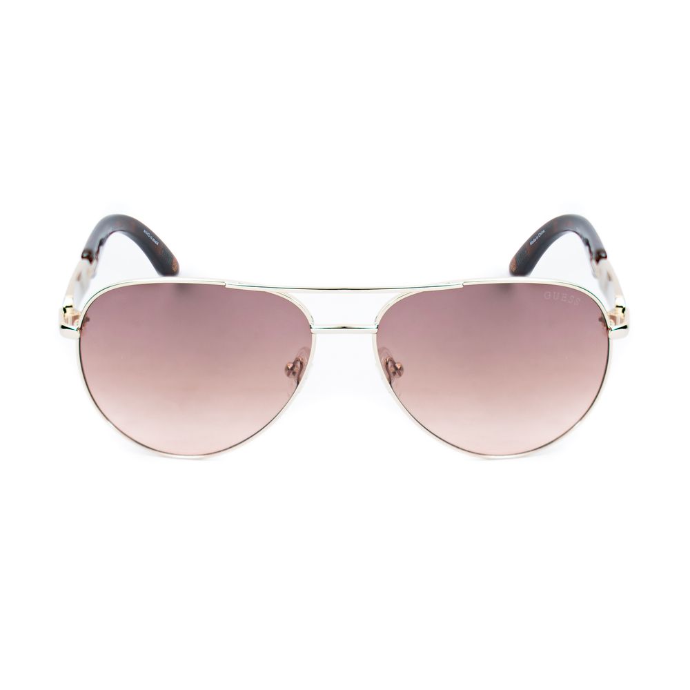 Guess Gold Metal Sunglasses