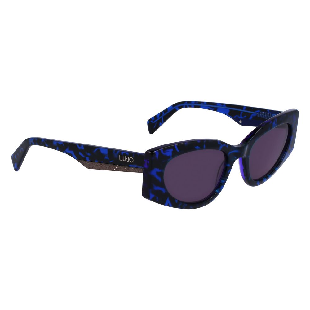Liu Jo Blue Acetate Sunglasses