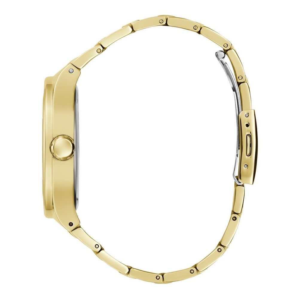 Guess Gold Stainless Steel Dress Watch