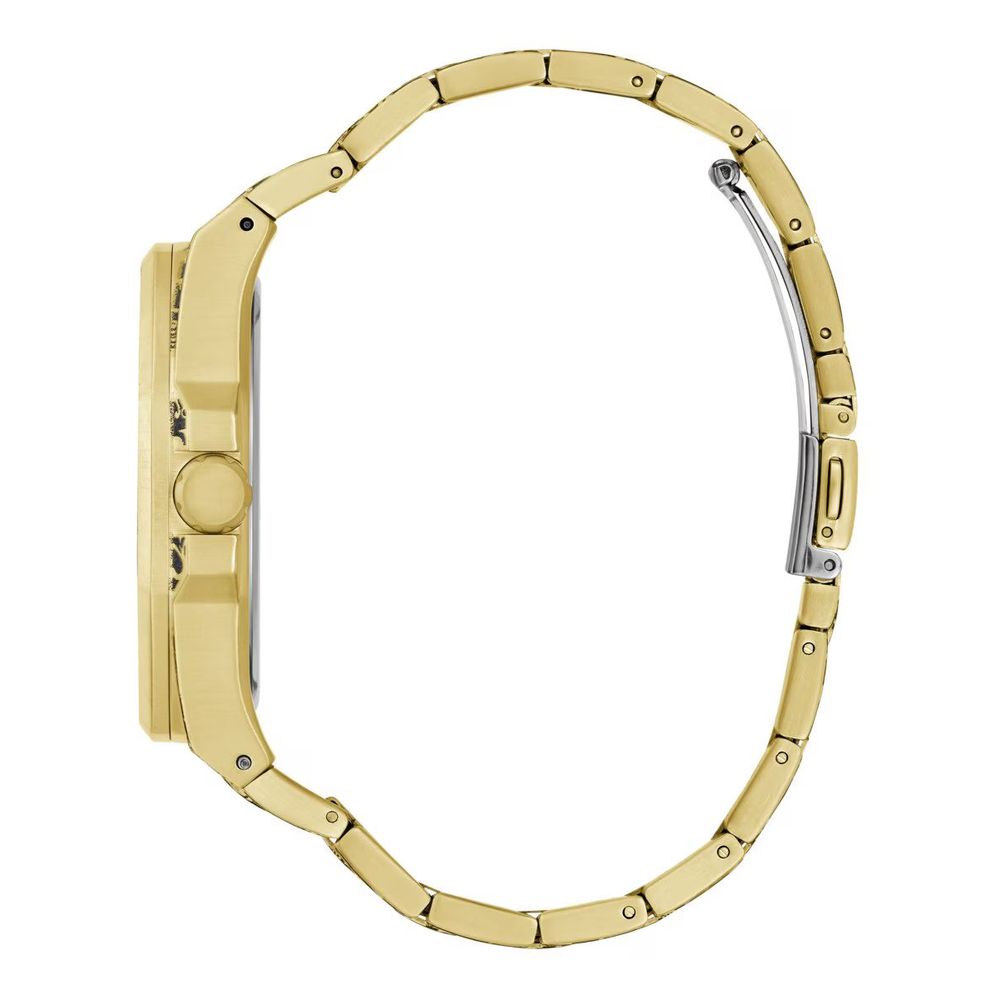 Guess Black Stainless Steel Dress Watch