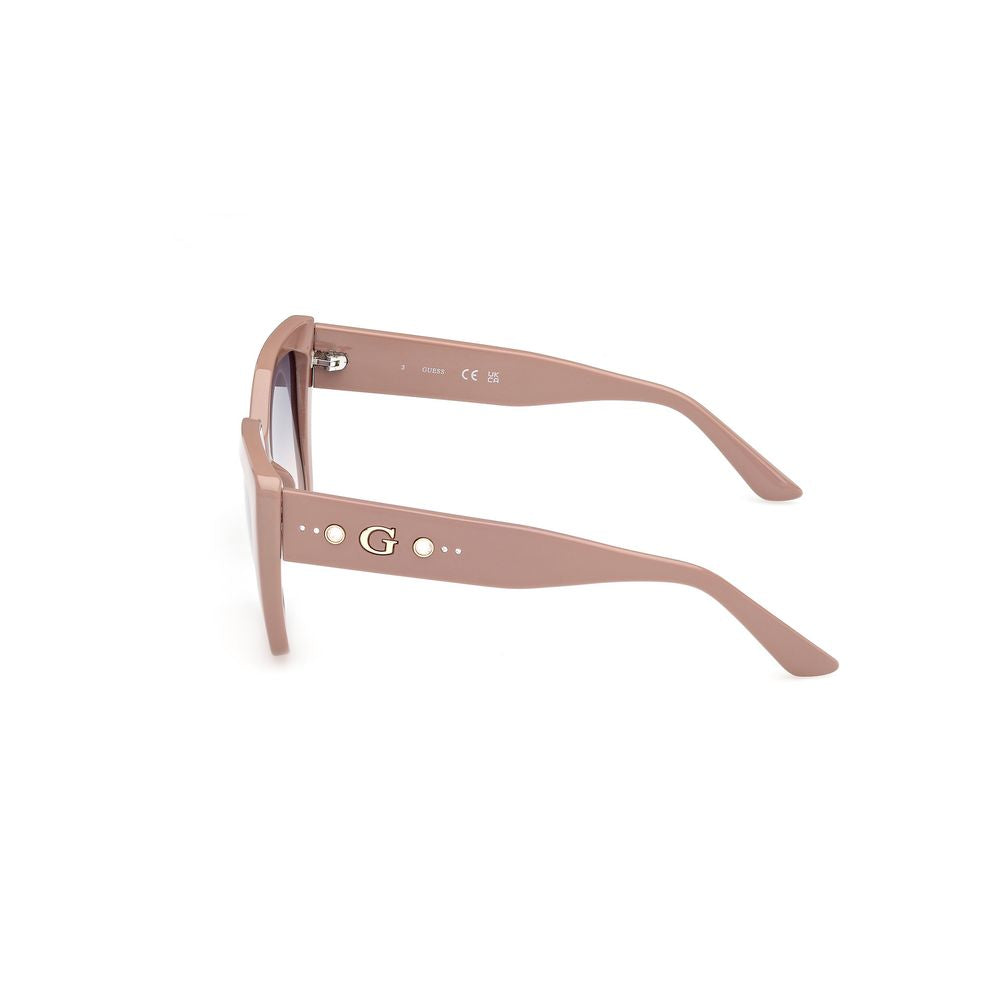 Guess Beige Resin Sunglasses