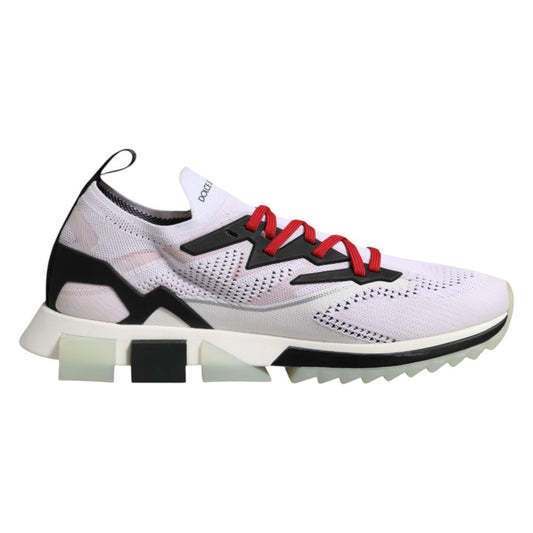 Dolce & Gabbana White Polyester Sneaker