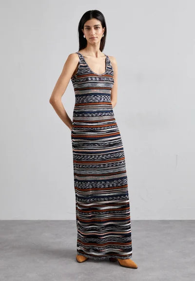 SLEEVELESS LONG DRESS - Abito