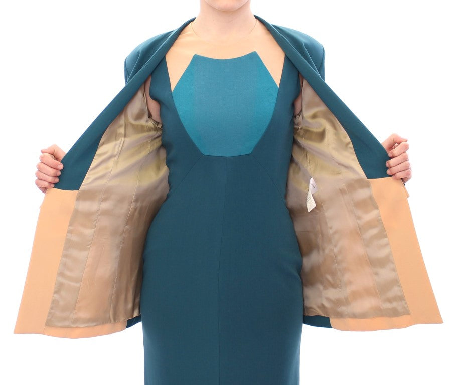 CO|TE Blue stretch blazer jacket