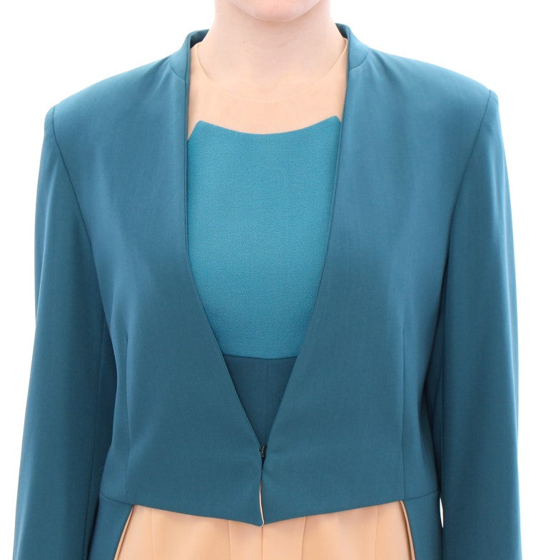 CO|TE Blue stretch blazer jacket