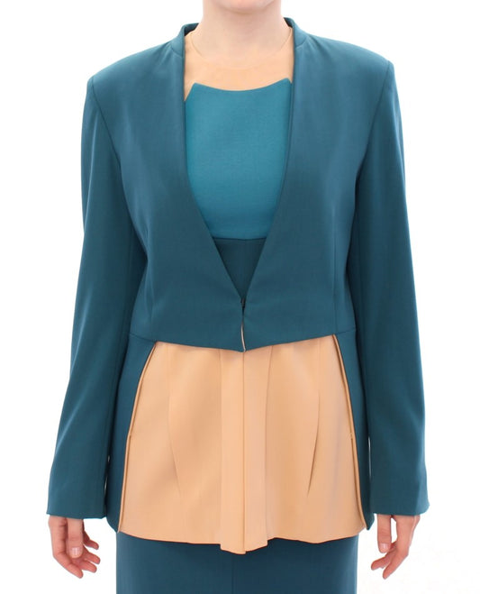 CO|TE Blue stretch blazer jacket