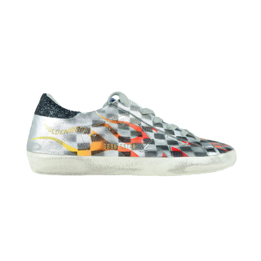 Golden Goose Gray Leather Sneaker