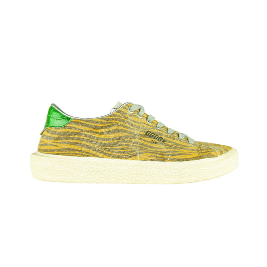 Golden Goose Yellow Leather Sneaker