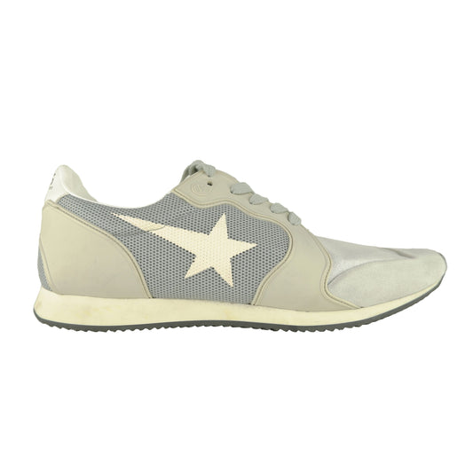 Golden Goose Gray Leather Sneaker