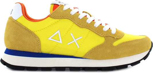 Sun68 Yellow Leather Sneaker