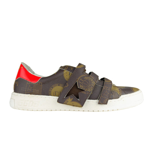 Golden Goose Brown Leather Sneaker