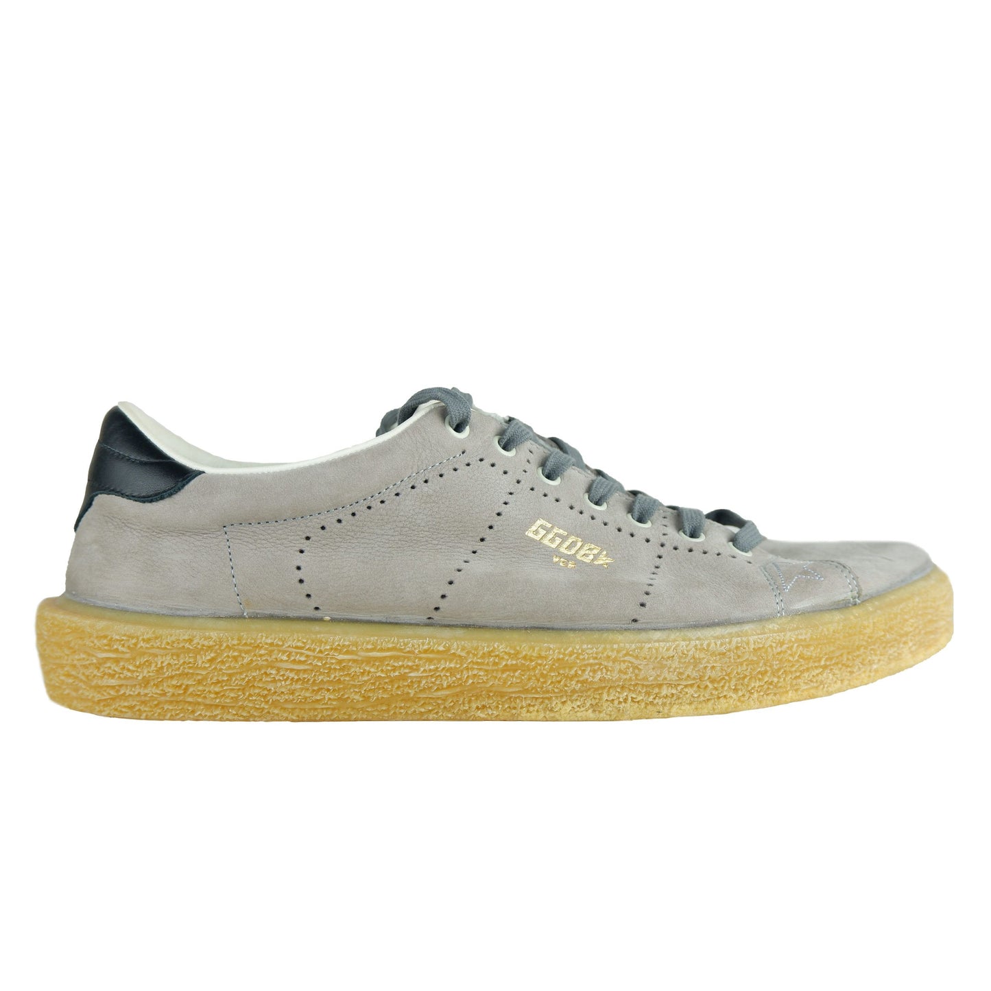 Golden Goose Gray Leather Sneaker