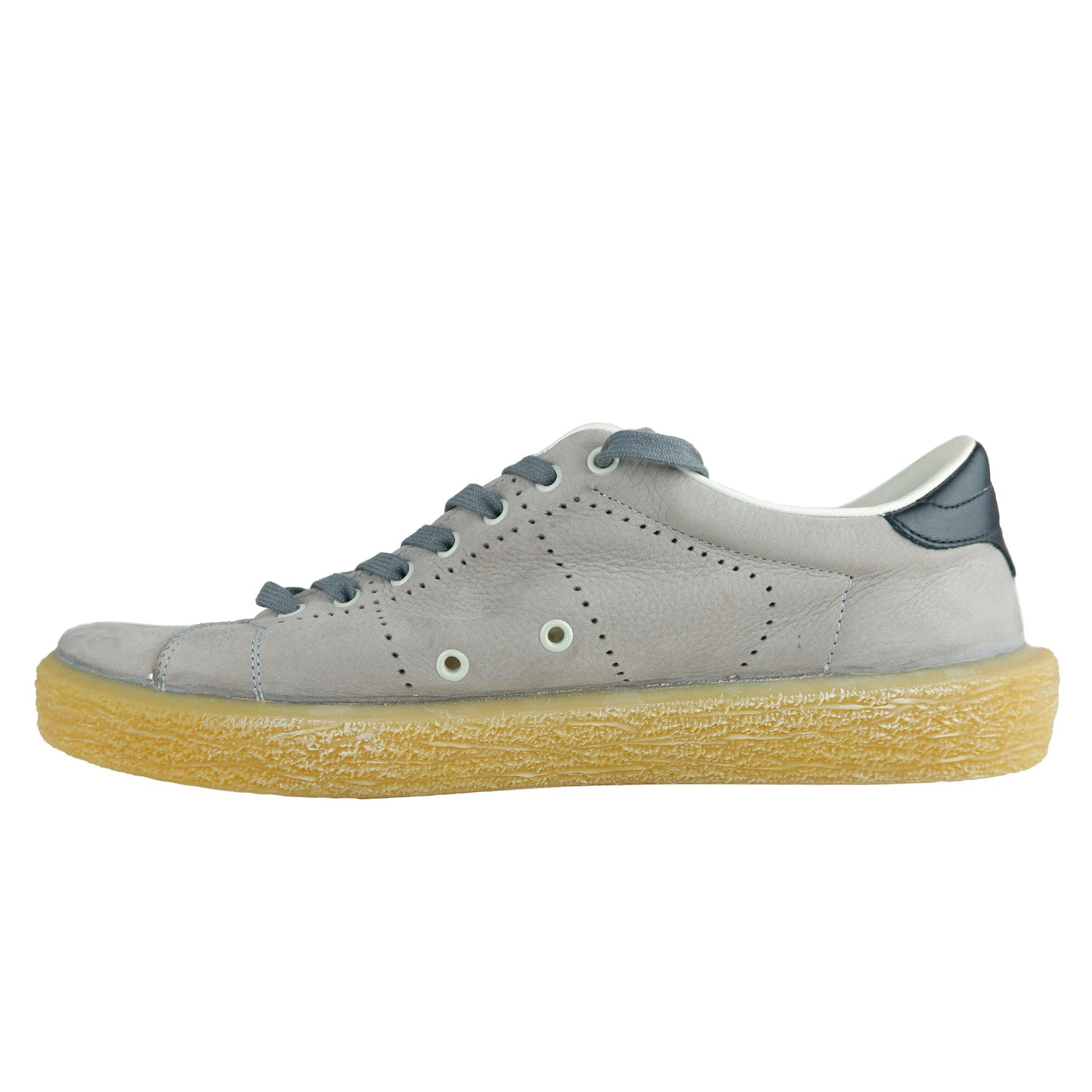 Golden Goose Gray Leather Sneaker
