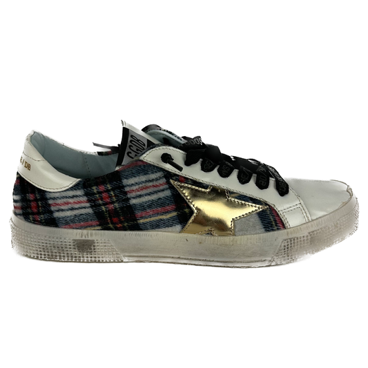 Golden Goose Multicolor Velvet Leather Sneaker