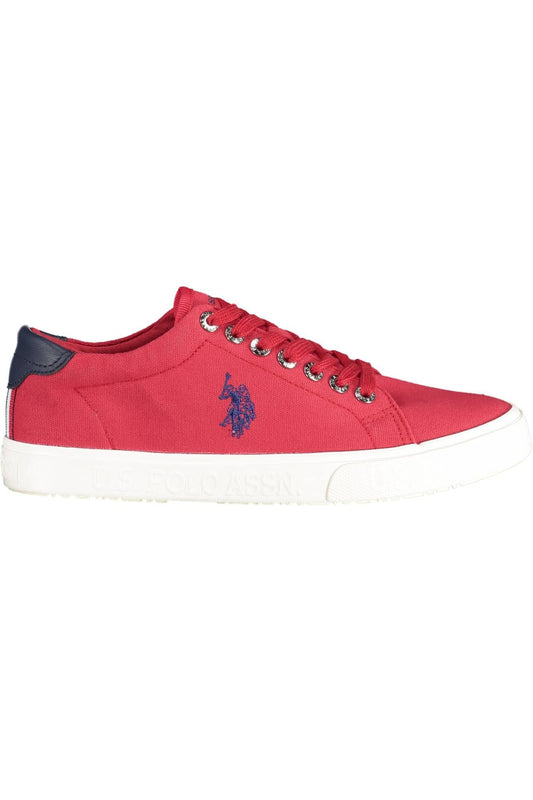 U.S. POLO ASSN. Classic Red Lace-Up Sports Sneakers